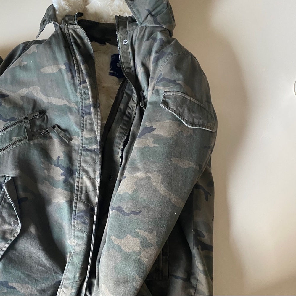 Zara camouflage coat - Picture 12 of 12